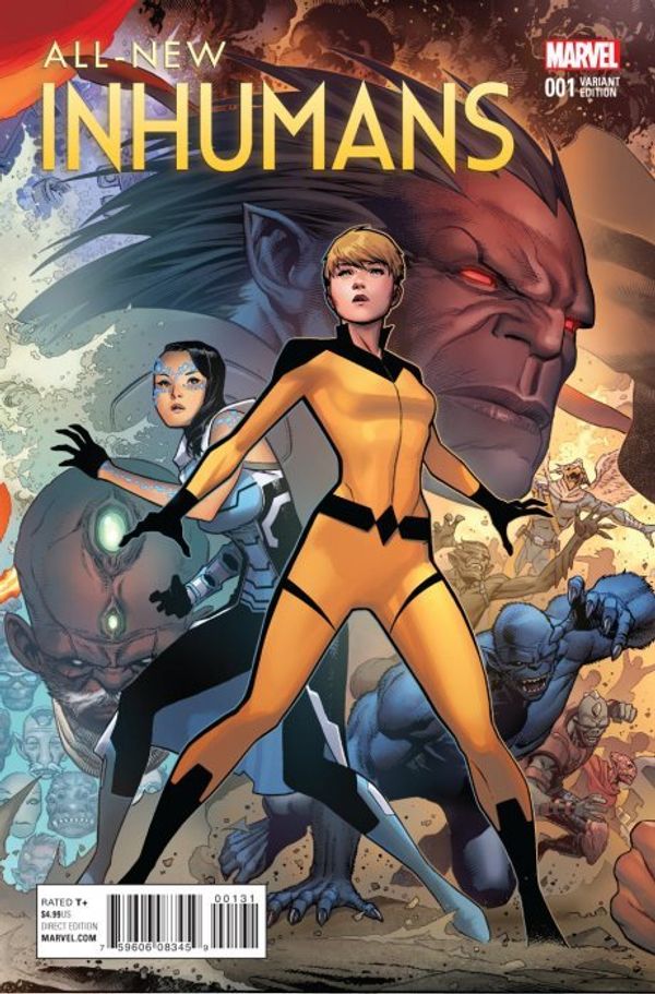 All-New Inhumans #1 (Cheung Connecting D Variant)