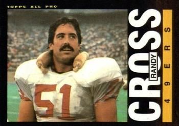 Randy Cross 1985 Topps #152 Sports Card