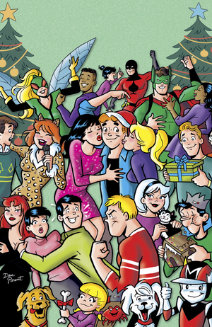 Archie's Christmas Spectacular #1 (Cover D Dan Parent Foil Virgin Variant)