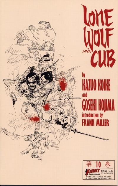 Lone Wolf and Cub #10 Comic