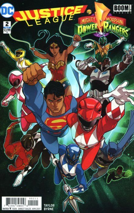 Justice League/Power Rangers #2 Comic