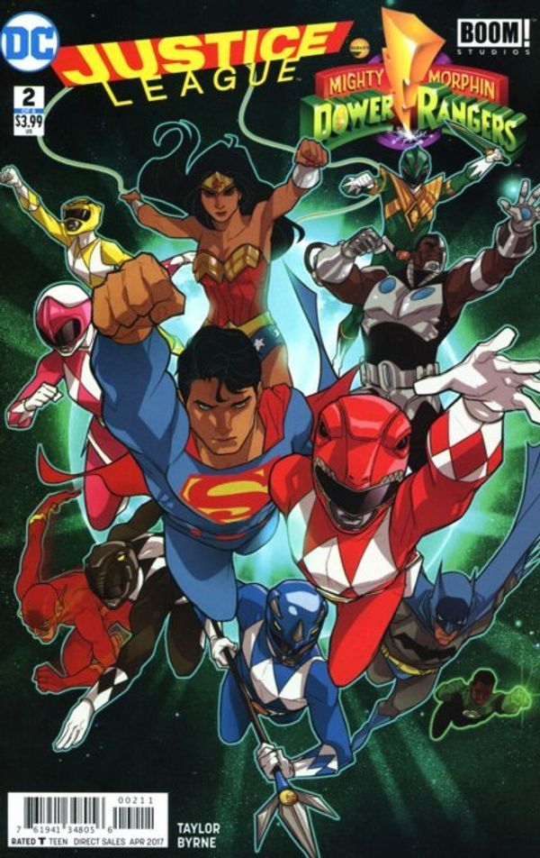 Justice League/Power Rangers #2