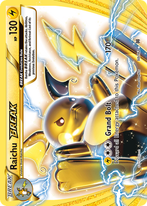 Raichu BREAK (50/162) - BREAKthrough