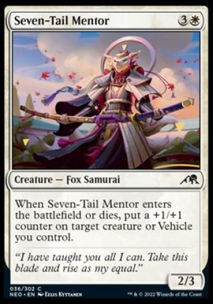 Seven-Tail Mentor (Kamigawa: Neon Dynasty)