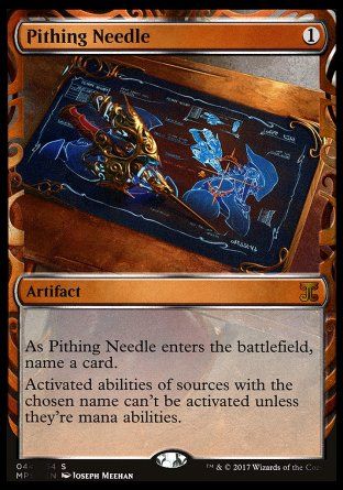 Pithing Needle (Kaladesh Inventions) Trading Card