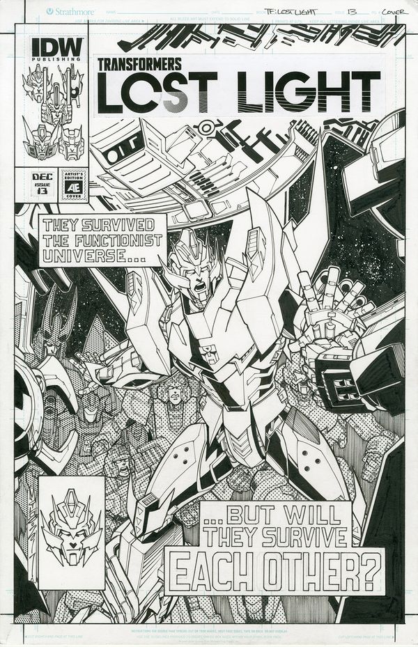 Transformers: Lost Light #13 (Cover C Artist Cover Milne)