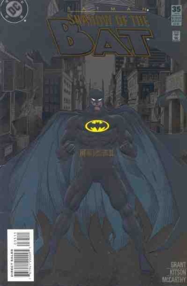 Batman: Shadow of the Bat #35 (Variant Cover) Value - GoCollect (batman ...