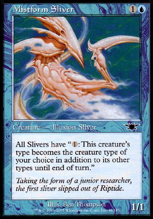 Mistform Sliver (Legions) Trading Card