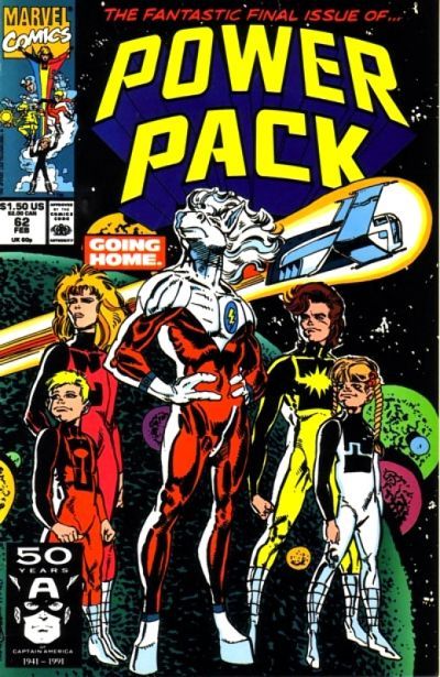 Power Pack #62 Comic