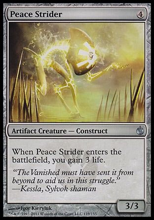 Peace Strider (Mirrodin Besieged) Trading Card