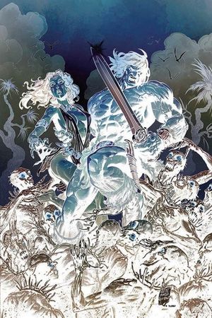 The Cimmerian: Iron Shadows in the Moon #1 (30 Copy Level Negative Art Cover)