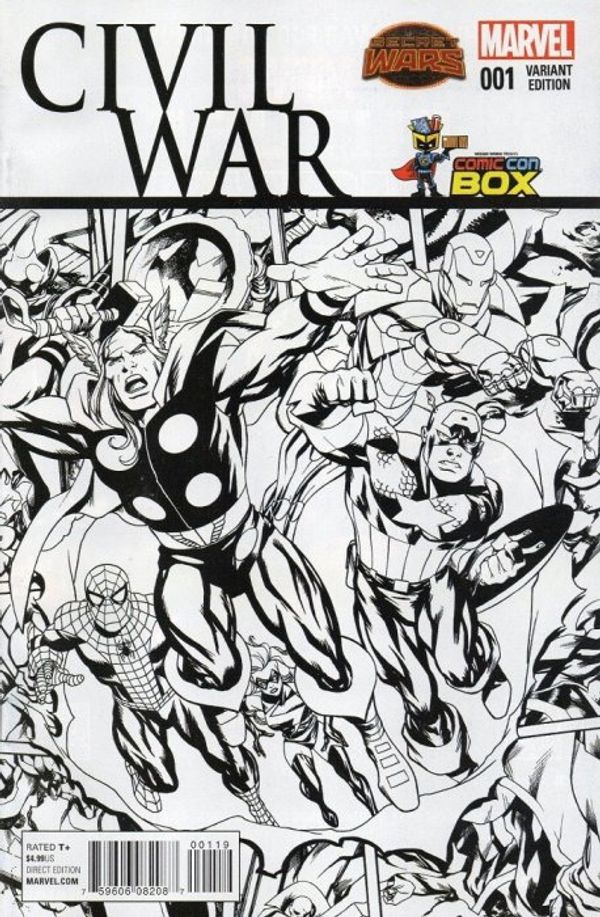 Civil War #1 (ComicConBox Sketch Edition)