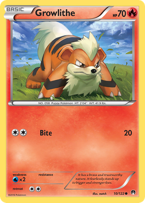 Growlithe (10/122) - BREAKpoint