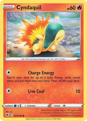 Cyndaquil (23/189) - Astral Radiance