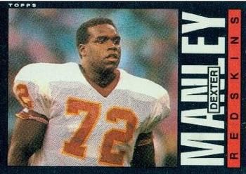 Dexter Manley 1985 Topps #184 Sports Card