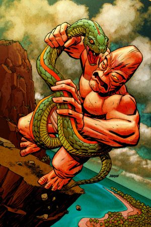 House of M #4 (Johnson Kirby Monster Variant)