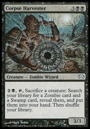 Corpse Harvester (Planechase decks) Trading Card