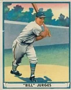 Billy Jurges 1941 Play Ball #59 Sports Card