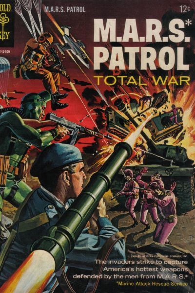 M.A.R.S. Patrol Total War #3 Comic