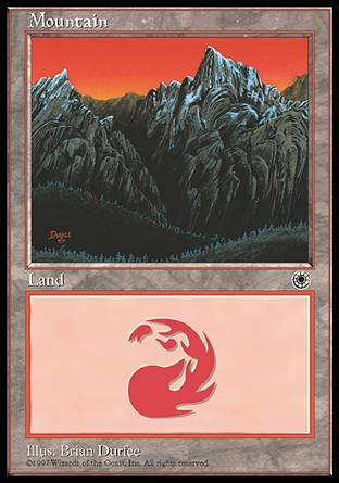 Mountain (Portal) Trading Card