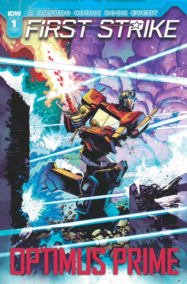 Optimus Prime First Strike #1 (10 Copy Cover)