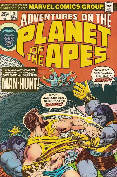 Adventures on the Planet of the Apes #3 Comic