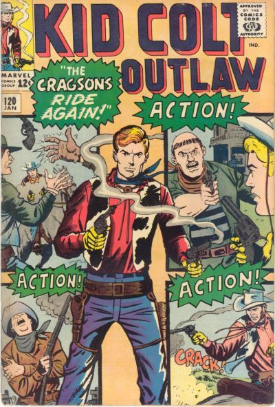 Kid Colt Outlaw #120 Comic