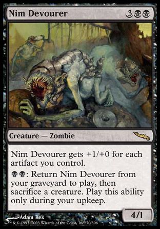 Nim Devourer (Mirrodin) Trading Card