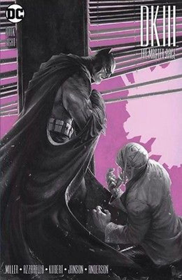 The Dark Knight III: The Master Race #8 (Bulletproof Comics Sketch Variant)