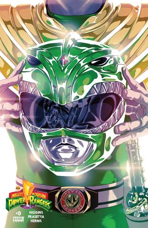 Mighty Morphin hot Power Rangers Comic #0 Green Ranger Sword Variant