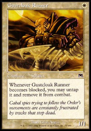 Gustcloak Runner (Onslaught) Trading Card