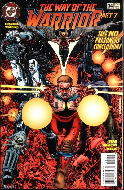 Guy Gardner: Warrior #34 Comic