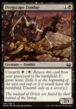 Dregscape Zombie (Modern Masters 2017) Trading Card