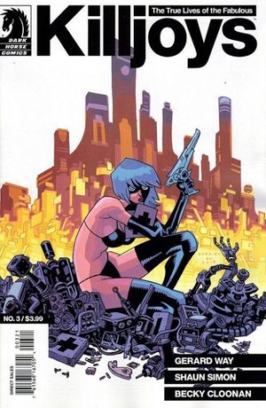 True Lives O/t Fabulous Killjoys #3 (Gabriel Ba Var Cover)