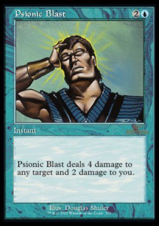 Psionic Blast (Magic 30th Anniversary Edition - Old Frame) Trading Card