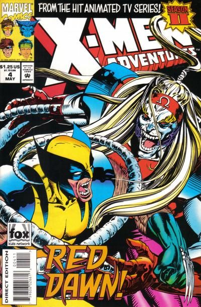 X-Men Adventures #4 Comic