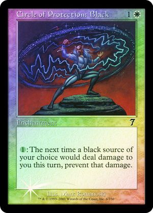 Circle of Protection: Black (7th Edition - Foil)