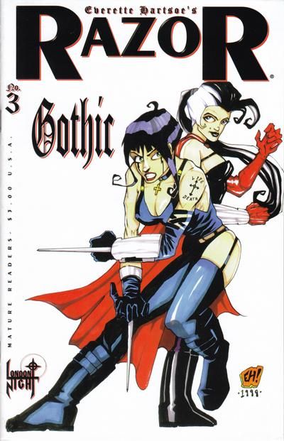 Razor Gothic #3 Comic