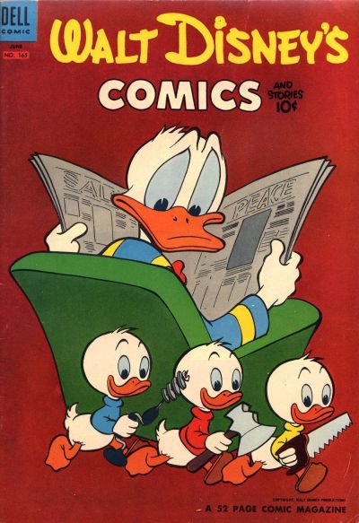 Walt Disney's Comics and Stories #165 Comic