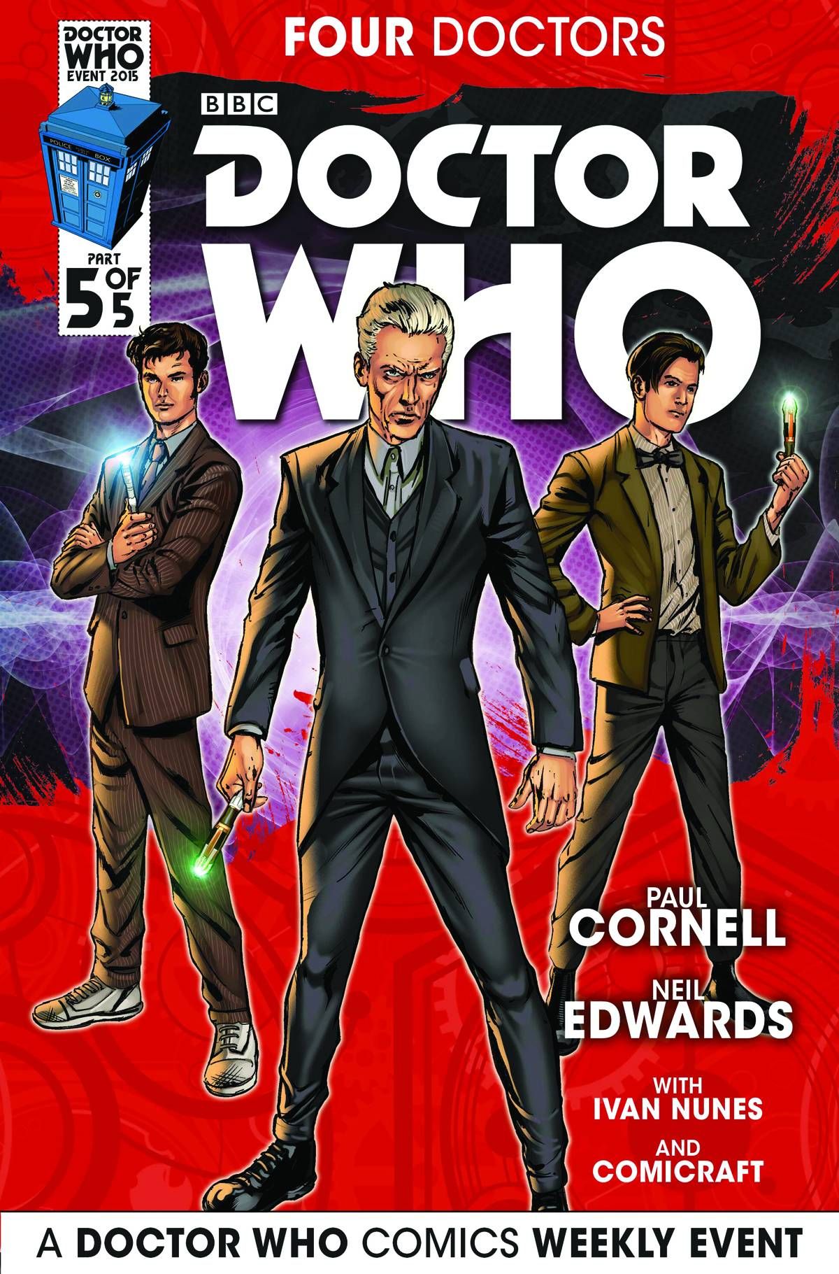 Doctor Who Event 2015: The Four Doctors #5 Comic