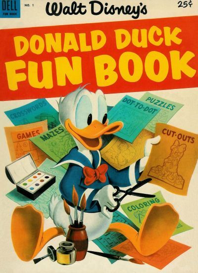 Donald Duck Fun Book Comic