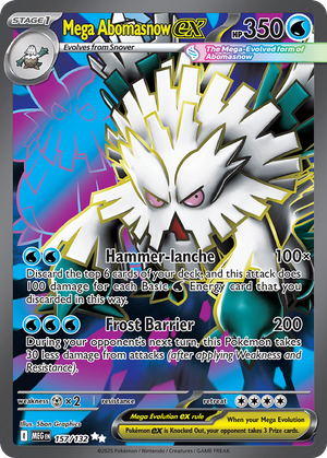 Mega Abomasnow ex (157/132) - Mega Evolution