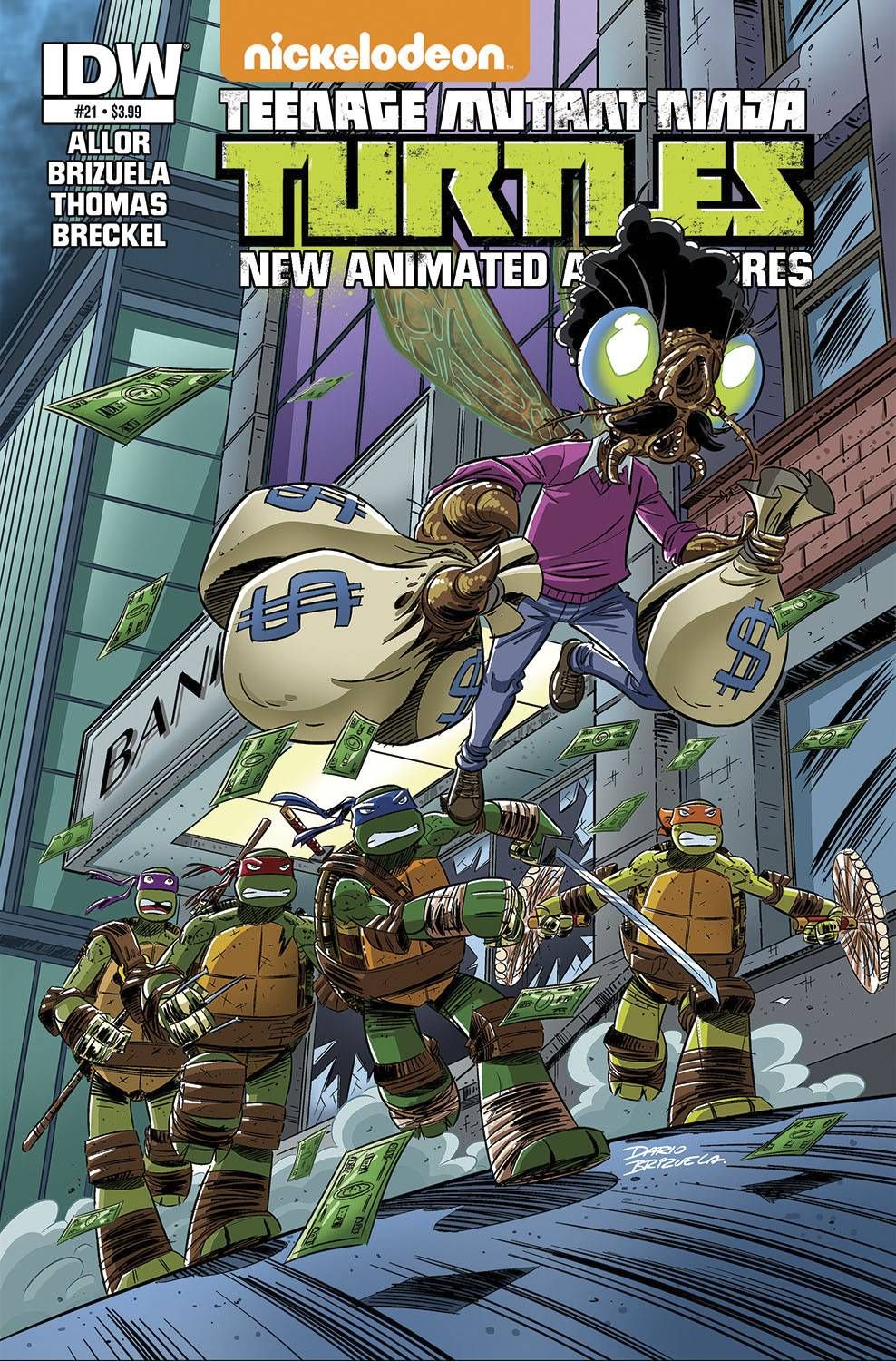 TMNT: New Animated Adventures #21 Comic