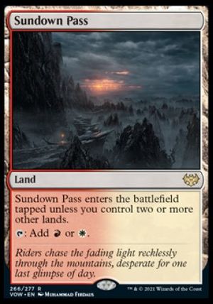 Sundown Pass (Innistrad: Crimson Vow)