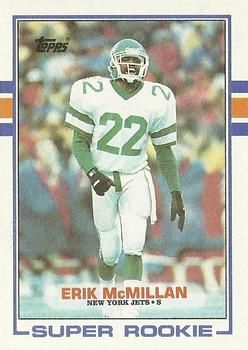 Erik McMillan 1989 Topps #223 Sports Card