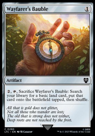 Wayfarer's Bauble (The Lord of the Rings Commander Decks) Trading Card