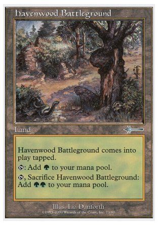 Havenwood Battleground (Beatdown) Trading Card