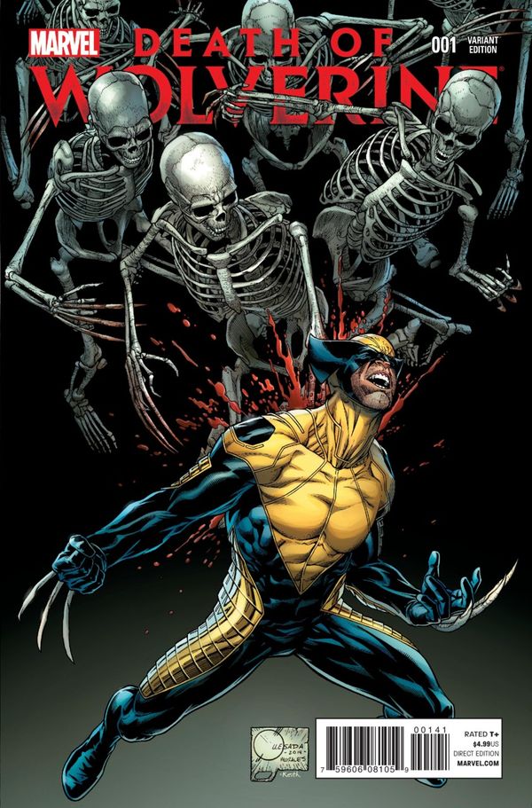 Death Of Wolverine #1 (Quesada Variant Cover)