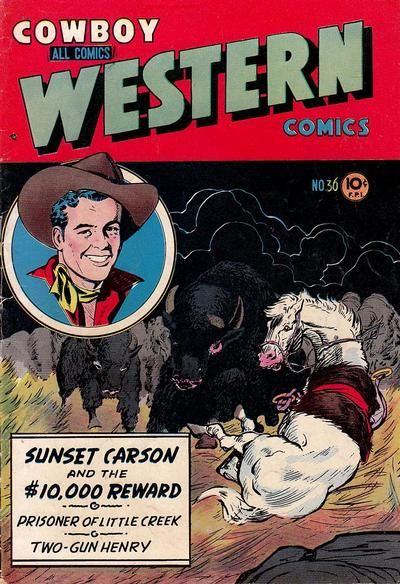 Cowboy Western Comics #36 Comic