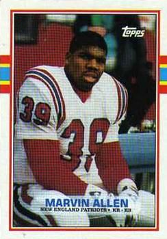 Marvin Allen 1989 Topps #202 Sports Card